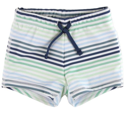 Ruggedbutts Baby Boys Swim Shorties - Coastal Stripes, Size: 12-18m