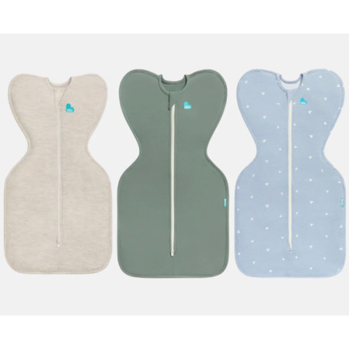 Swaddle Up Starter Bundle 1.0 TOG | Oatmeal | Deep Olive | Blue Boats – Love to Dream CA