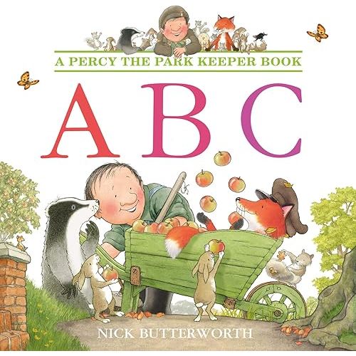 ABC: Learning the alphabet is fun with Percy and his animal friends! (Percy the Park Keeper) Paperback – Picture Book, September 7, 2021