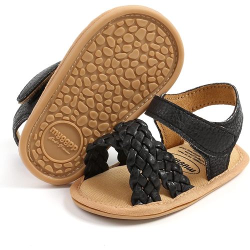 RVROVIC Baby Boys Girls Sandals Premium Soft Anti-Slip Rubber Sole Infant Summer Outdoor Shoes Toddler First Walkers
