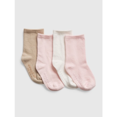 Toddler Crew Socks (4-Pack) in multi, size: 12-24 M