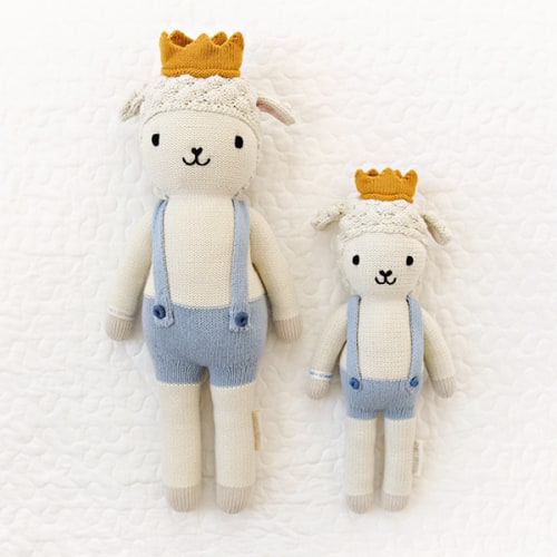 Sebastian the lamb - www.cuddleandkind.com