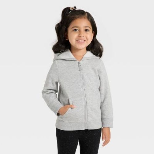 Toddler Girls' Zip-Up Fleece Hoodie - Cat & Jack™
