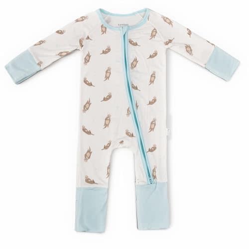 Ultra-Soft Baby Romper with Foot Cuffs, Baby Girl Clothes, Baby Boy Clothes, 0-24 Months
