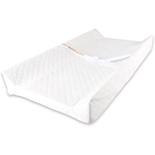 Baby Diaper Changing Table Pad with Waterproof Cover, Contour Changing Pad for Dresser Top 32”×16”