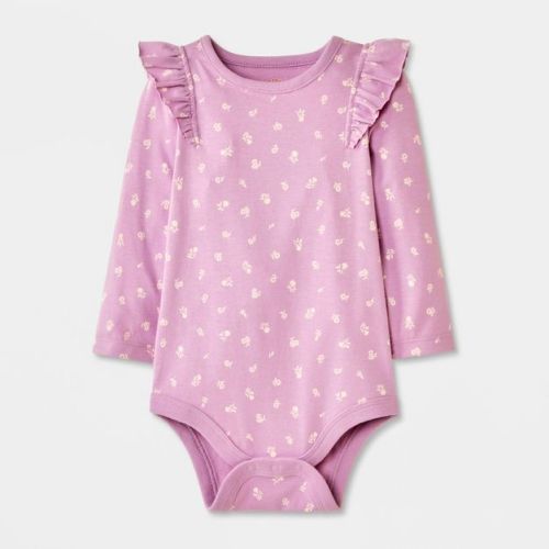 Baby Girls' Ruffle Bodysuit - Cat & Jack™