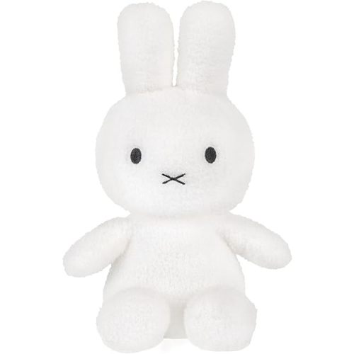 KIDS PREFERRED White Miffy Cuteeze Plush Toy, 12 Inch Sitting Dutch Bunny Plush, Soft Boa Rabbit Bunny Stuffed Animal Plushie Doll for Girls and Boys