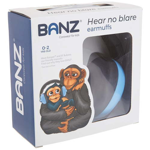 Baby Hearing Protection Earmuffs (Solids) - One Size - Sky Blue