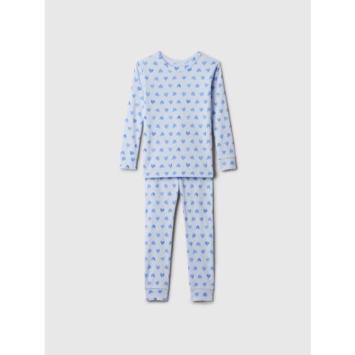 babyGap 100% Organic Cotton Heart PJ Set | Gap Factory
