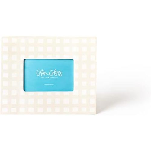 Coton Colors Ecru Gingham 11" Frame