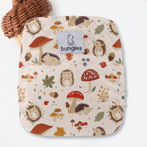 Mushroom Meadow Cloth Diaper with Inserts