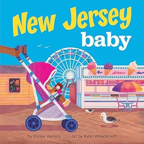 New Jersey Baby: A Giftable Board Book with Activities that Explores the Garden State (Perfect Christmas Stocking Stuffer) (Local Baby Books)