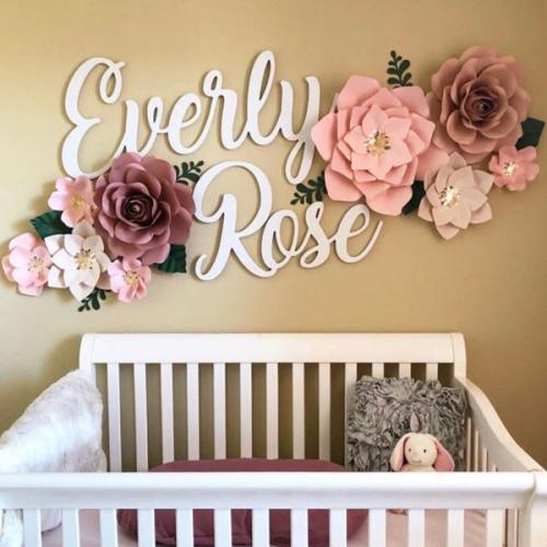 60" First and Middle Name Sign