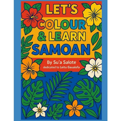 Let's Colour & Learn Samoan
