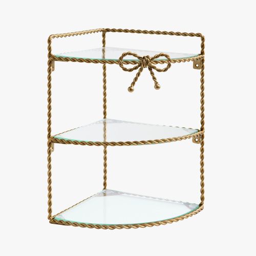 Forget-Me-Knot Corner Shelf (16"x24")