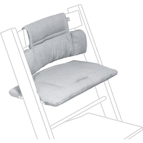 Stokke Tripp Trapp Classic Cushion, Nordic Blue - Pair with Tripp Trapp Chair & High Chair for Support and Comfort - Machine Washable