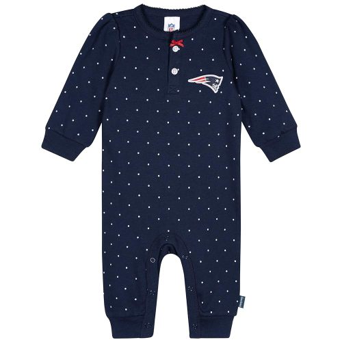 Gerber NFL Baby Girls Nfl Team Footless Coverall