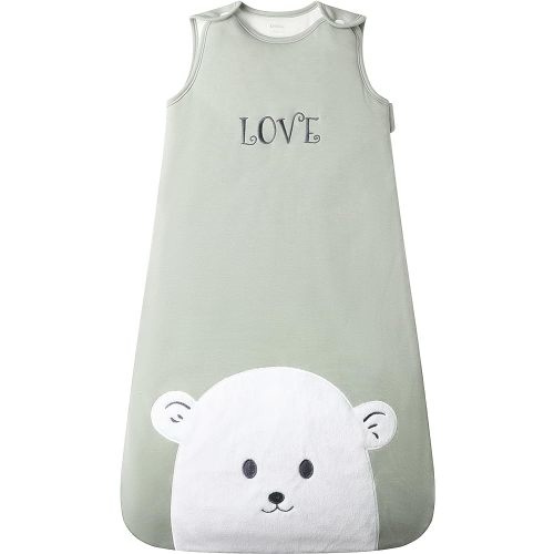 Owlivia Baby Sleep Sack, 100% Organic Cotton Toddler Sleeping Bag, TOG 2.5 Unisex Wearable Blanket For Winter (0-36 Months)