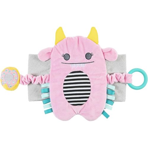 Dr. Brown's Gripebelt Heated Belly Band, Soothe Baby's Tummy with Gentle Warmth and Compression, Monster, 3m+, Pink