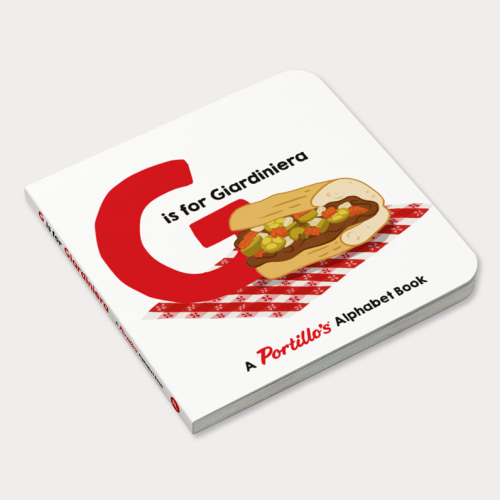 "G" is for Giardiniera Children's ABC Book | Portillo's