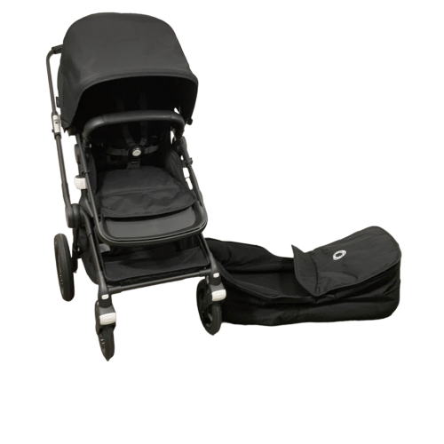 Bugaboo Fox 3 Stroller, 2022, Black, Midnight Black