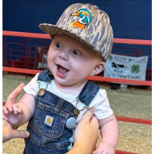Wood Duck Head Osland Camo - Trucker Hat - Infant – Old South Apparel