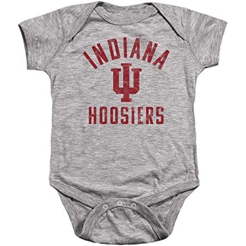 Indiana University Official Hoosiers Logo Unisex Infant Snap Suit for Baby