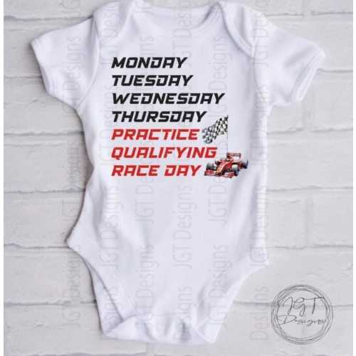 Racing Baby Onesie® Bodysuit - Kids Racing Tshirt
