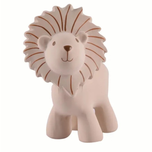 Lion Rubber Rattle + Bath Toy