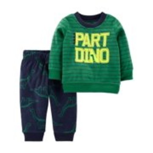 Child of Mine by Carter's Baby Boys Long Sleeve Shirt and Pant, 2pc Set