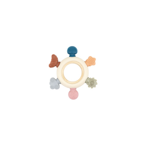 Bambola The Label Weather Ring Teether - Stormy
