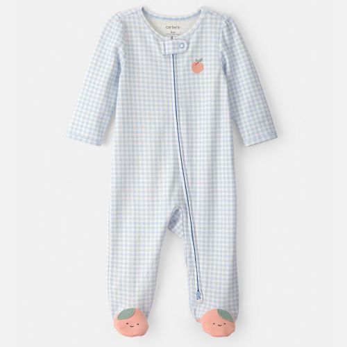 Baby Girl Carter's 2-Way Zip Cotton Sleep & Play Pajamas - 6 months
