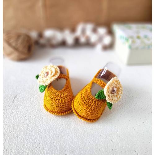 Patrón de zapatos de bebé a crochet, pantuflas para recién nacidos, sandalias de crochet para niñas, patrones en inglés, patrón fácil de botitas de bebé a crochet