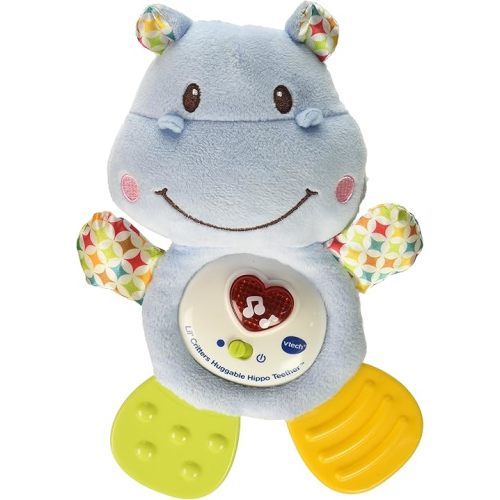 VTech Baby Lil' Critters Huggable Hippo Teether Toy