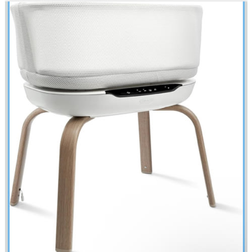 Graco SmartSense Soothing Baby Bassinet – Smart Newborn Bassinet Detects and Automatically Responds to Baby's Cries – for Newborn Babies to 6 Months