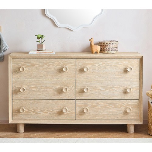 WE x PBK Vivienne 6-Drawer Nursery Dresser (56w x 18d")