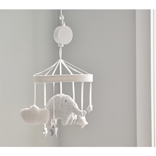 Taylor Elephant Musical Crib Mobile | Pottery Barn Kids