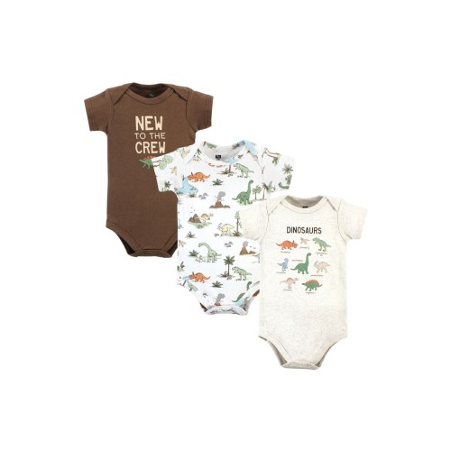 Soft Cotton Bodysuit Triple Pack, Newborn