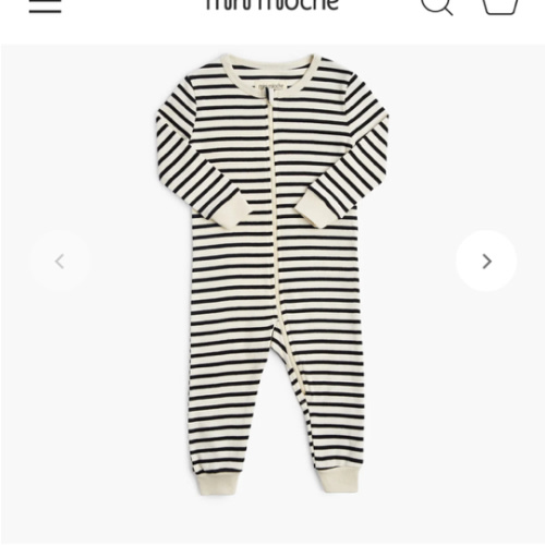 The Best Footless Organic Baby Sleepers | Infant Romper Sleeper – mini mioche