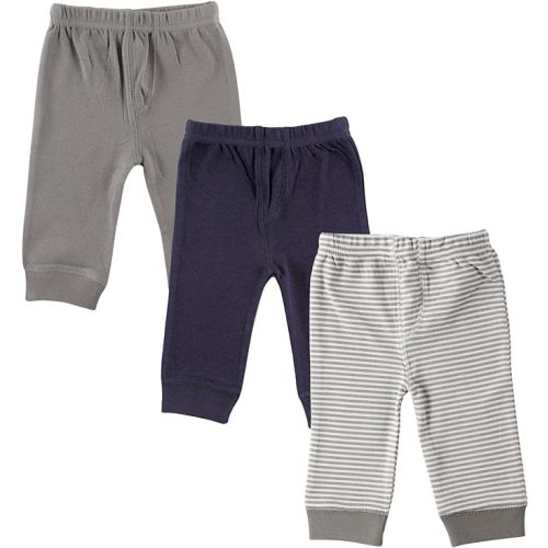 Luvable Friends Baby Boys' Cotton Pants 0-3 M