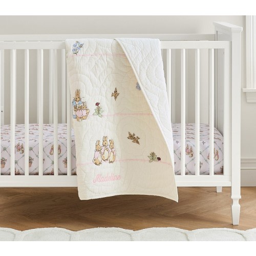 Peter Rabbit™ Flopsy™ Baby Quilt | Pottery Barn Kids