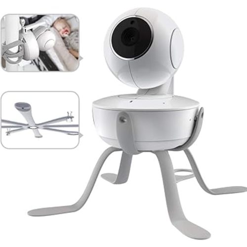 CHILLAX Universal Baby Monitor Mount - Adjustable Small Baby Camera Mount - Baby Monitor Holder Compatible with Motorola, Infant Optics DXR 8