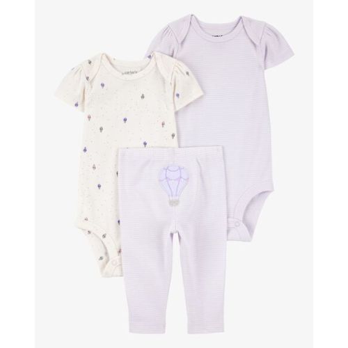 Baby 3-Piece Hot Air Balloon Little Character Set® - Purple - Carter's | Carter's