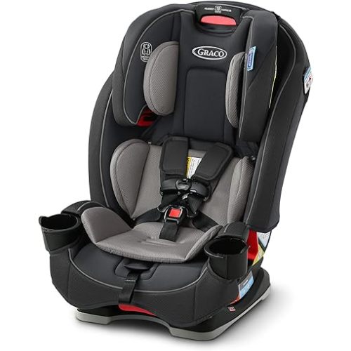 Graco Slimfit 3 in 1 Convertible Car Seat | Slim & Comfy Design Saves Space in Your Back Seat, Redmond