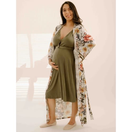 Robes in Vintage Floral – Lila