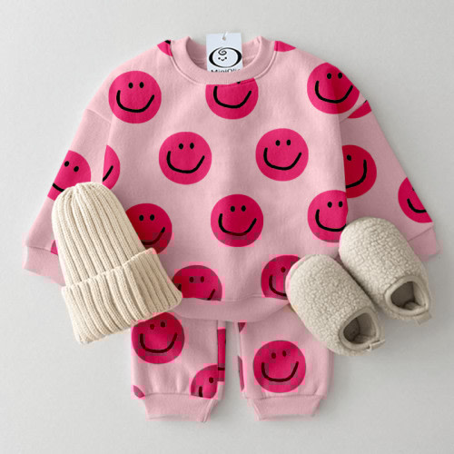 Baby Toddler 2-Piece Smiley Set