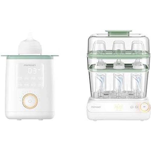Momcozy Nutri Bottle Warmer & Momcozy Bottle Sterilizer and Dryer
