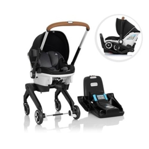 Gold Shyft DualRide with Carryall Storage Infant Car Seat and Stroller Combo