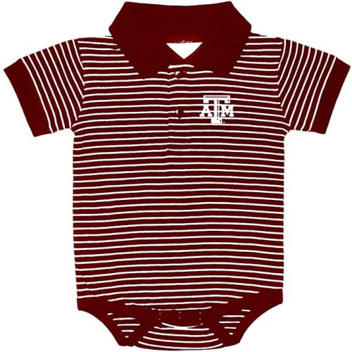 Two Feet Ahead Golf Polo Baby Bodysuit in 6 months