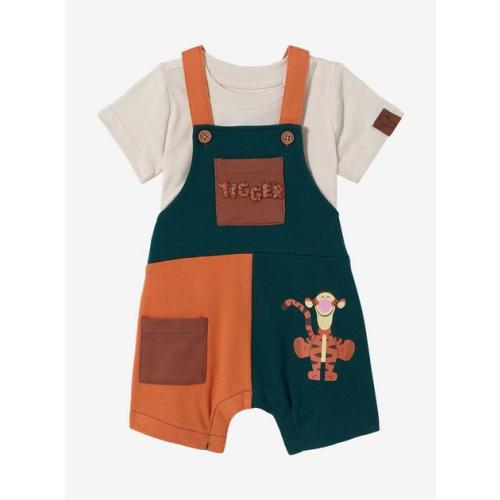 Disney Winnie the Pooh Tigger Color Block Infant Overall Set — BoxLunch Exclusive